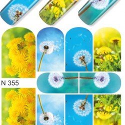 Водни лепенки за декорация N355