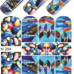 Водни лепенки за декорация N394 - морски